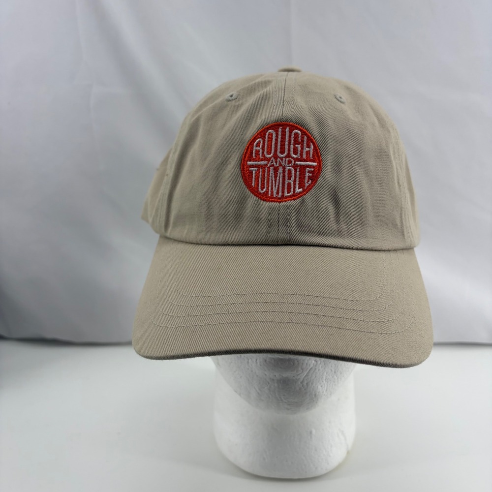 Yupoong The Classics Rough and Tumble Khaki Tan Cotton Adjustable Dad Hat Cap
